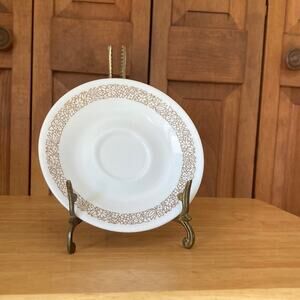 Vintage Corelle “Woodland Brown” Saucer